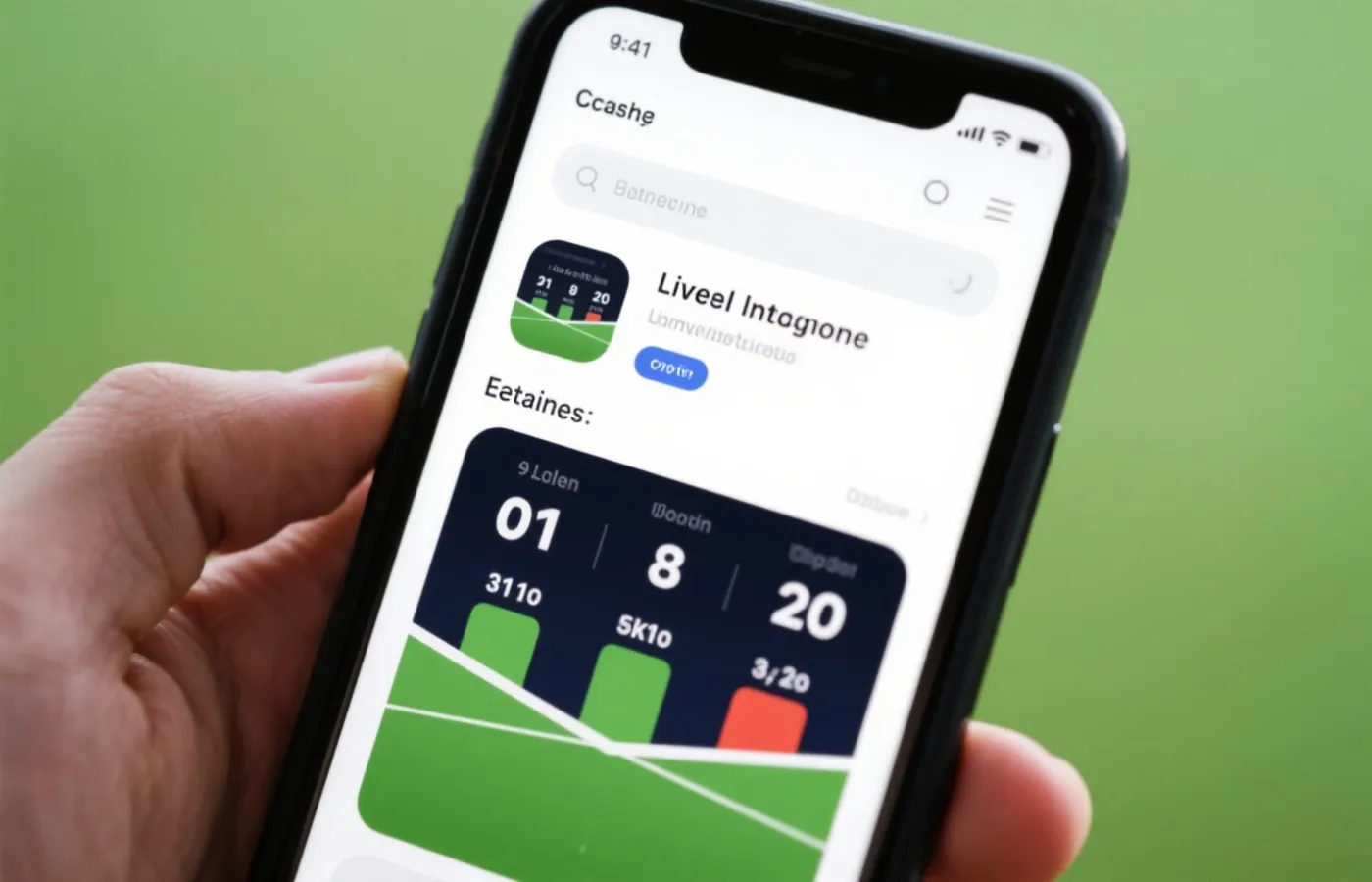 移动端应用界面示例